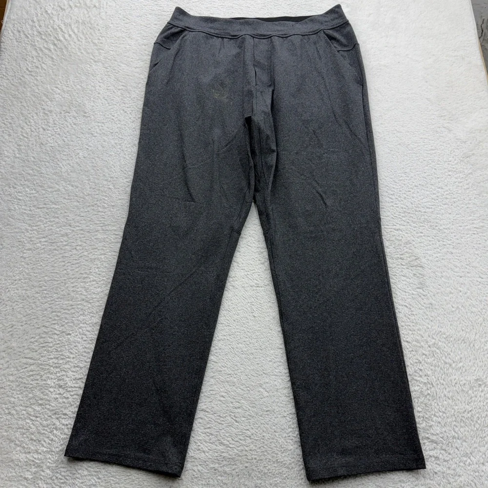Lululemon‎ Mens ABC Jogger Pants XL Heathered Charcoal Grey Technical Stretch
